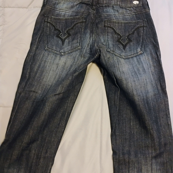 Buffalo David Bitton Indigo Straight Leg Jeans - Picture 3 of 4